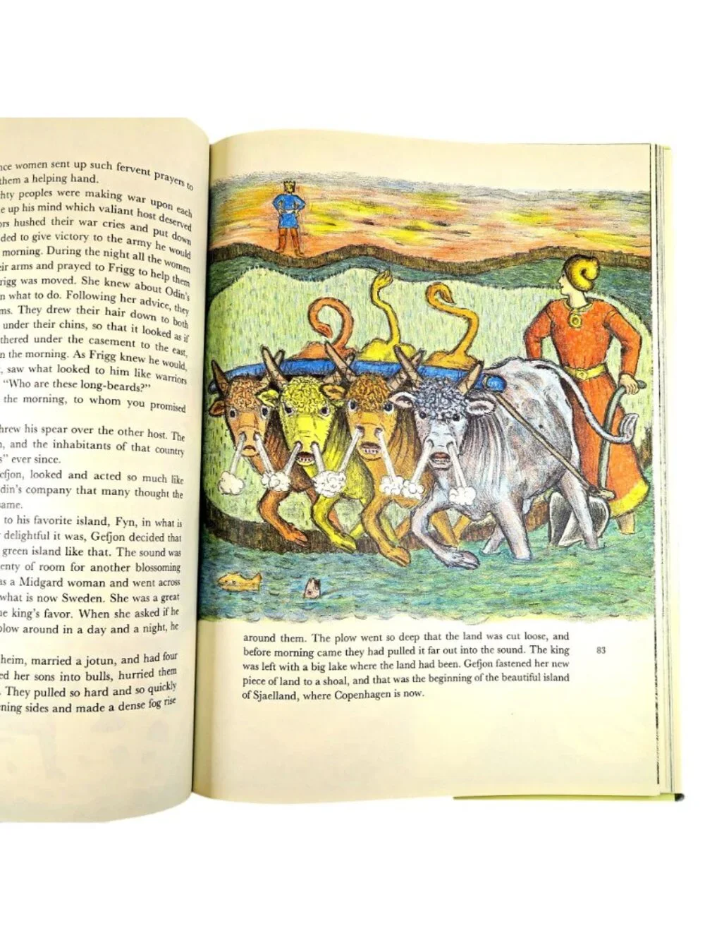 D’Aulaires’ Book of Norse Myths (New York Review, 1995) Hardcover & Dust Jacket